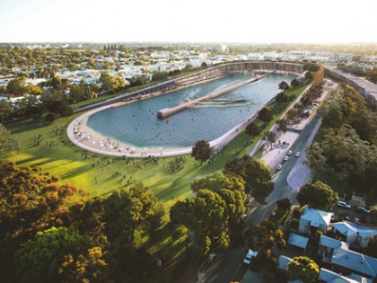 澳大利亚一闲置球场将改为冲浪公园