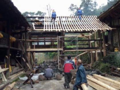 贵州省省级文物保护单位长庆寺抢修工程开工