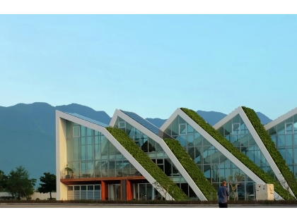 BIG设计的台湾花莲公寓第一栋建筑完工