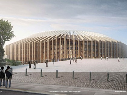 切尔西俱乐部新体育场效果图释出