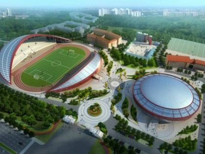 青岛莱西体育场馆设计体现当地特色