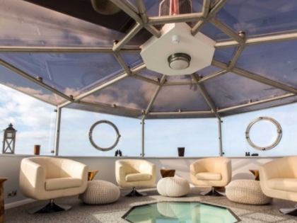 英国的海上碉堡主题酒店