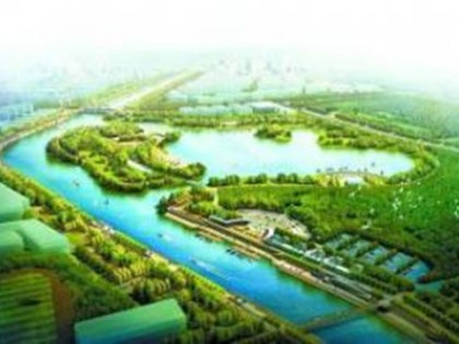 郑州市环城生态水系循环工程启动
