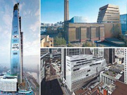韩国乐天世界塔入选世界8大建筑