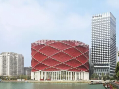 武汉万达秀场利用BIM建起 “红灯笼”