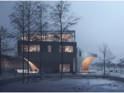 Snøhetta设计费城天普大学新图书馆项目